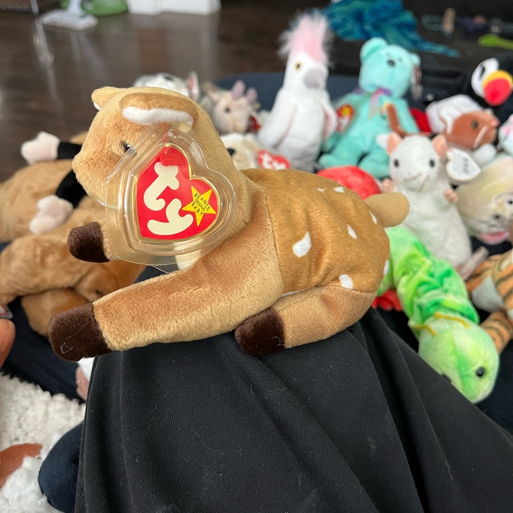 Whisper the Deer. Beautiful and lovely Beannie Baby. Release date 1998 w/ tag